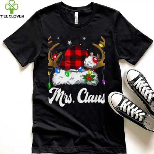 Mr Claus Mrs Claus Funny Christmas Matching Couple Xmas Shirt