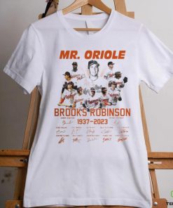 Mr Orioles Brooks Robinson 1937 2023 Signatures Shirt