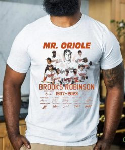 Mr Orioles Brooks Robinson 1937 2023 Signatures Shirt