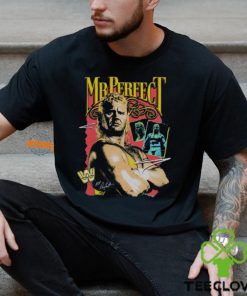 Mr Perfect Curt Hennig Poster Print Black T hoodie, sweater, longsleeve, shirt v-neck, t-shirt