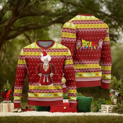Mr Satan Dragon Ball Anime Ugly Christmas Sweater Xmas Gift