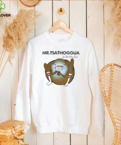 Mr Tsathoggua eating ice cream and watch phone hoodie, sweater, longsleeve, shirt v-neck, t-shirt