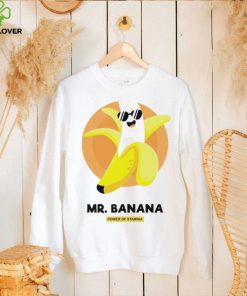 Mr. Banana power of Stamina art hoodie shirt
