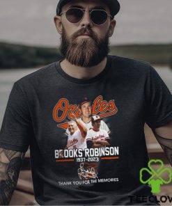 Mr. Oriole Brooks Robinson 1937 – 2023 Thank You For The Memories T Shirt -  Limotees