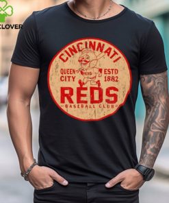 Mr. Red Cincinnati Reds baseball club Queen City Estd 1882 retro shirt