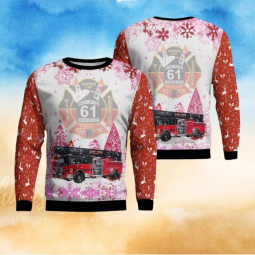 Mt. Bethel Fire Company Christmas AOP Ugly Sweater