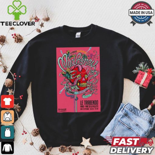 Mudhoney Le Trabendo Sept 03 2024 Paris Parc De Villette Poster Shirt