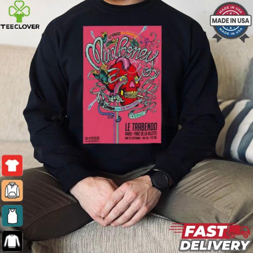 Mudhoney Le Trabendo Sept 03 2024 Paris Parc De Villette Poster Shirt