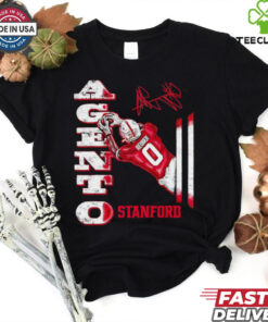 Mudia Reuben Stanford Cardinal comic signature shirt