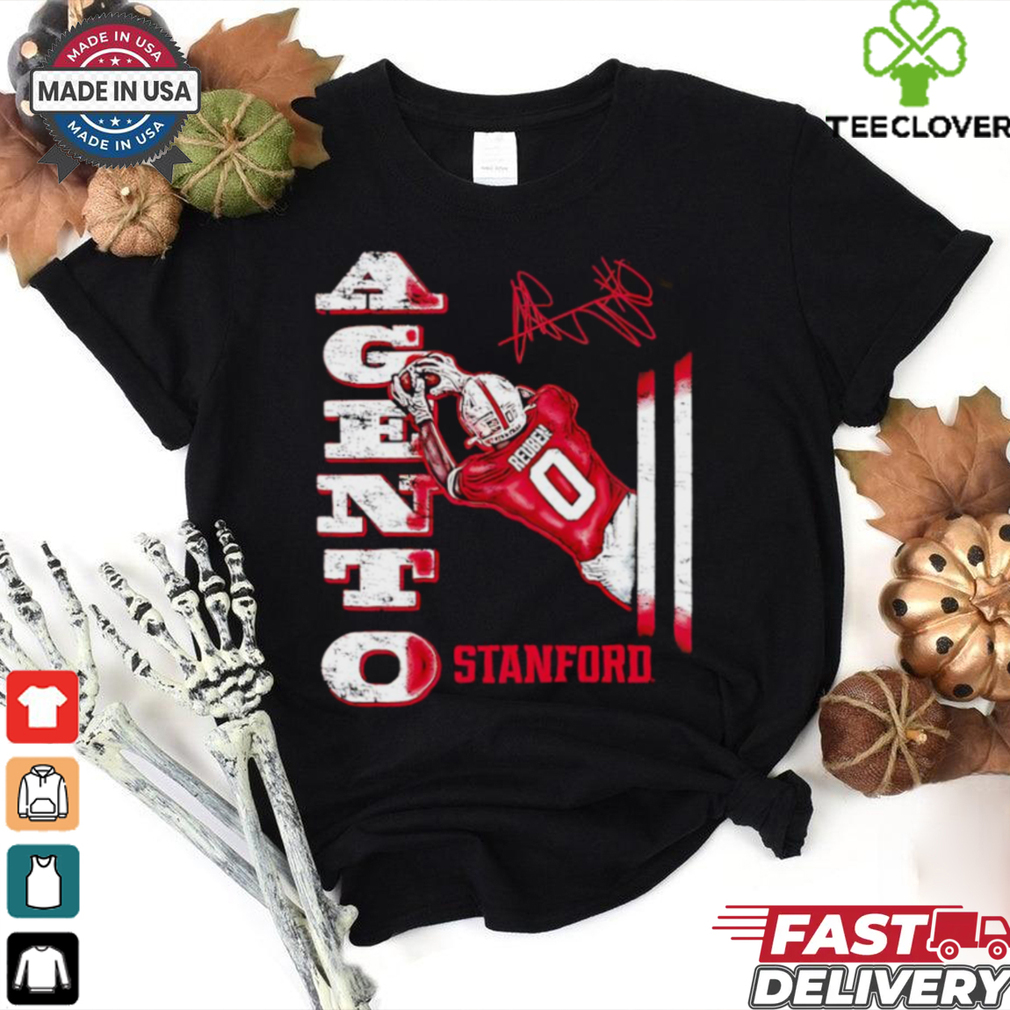 Mudia Reuben Stanford Cardinal comic signature shirt Mudia Reuben Stanford Cardinal comic signature shirt
