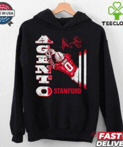 Mudia Reuben Stanford Cardinal comic signature shirt