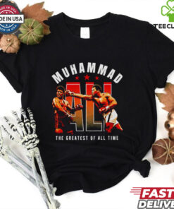 Muhammad Ali Gradient the greatest of all time shirt