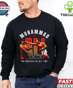Muhammad Ali Gradient the greatest of all time shirt
