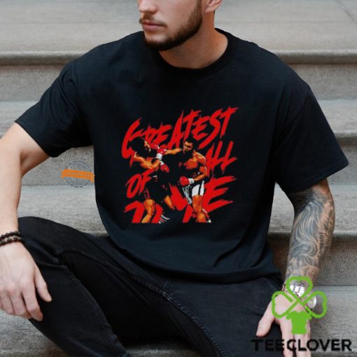 Muhammad Ali Greatest of All Time Grunge shirt