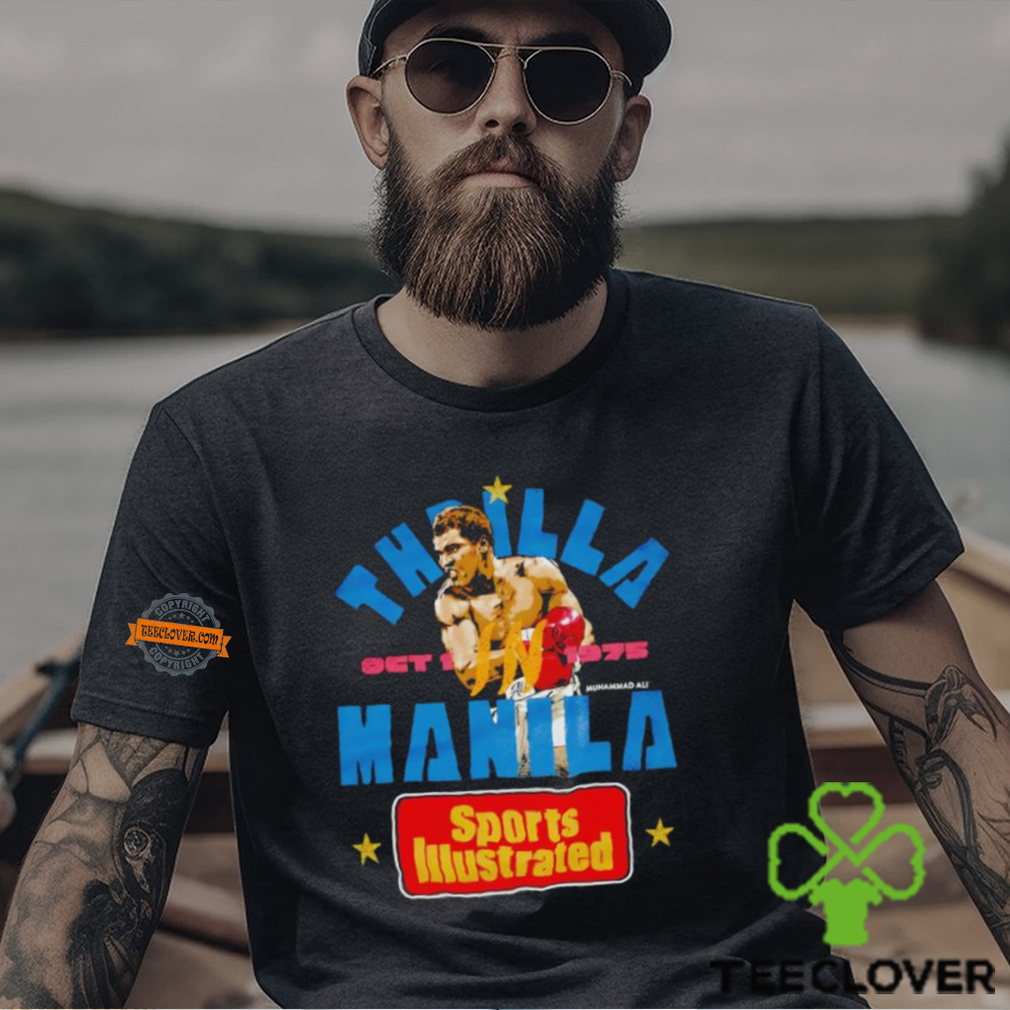 Muhammad Ali Sports Illustrated Thrilla in Manila shirt Muhammad Ali Sports Illustrated Thrilla in Manila shirt