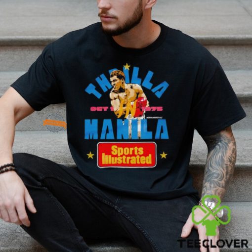 Muhammad Ali Sports Illustrated Thrilla in Manila shirt