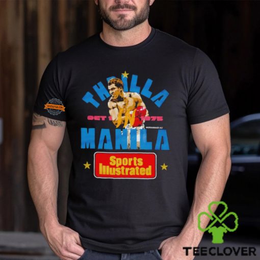 Muhammad Ali Sports Illustrated Thrilla in Manila shirt