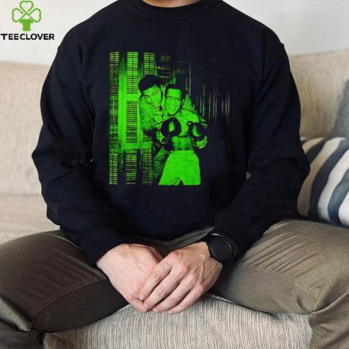 Muhammad Ali halfone photo shirt