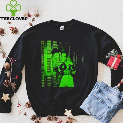 Muhammad Ali halfone photo shirt