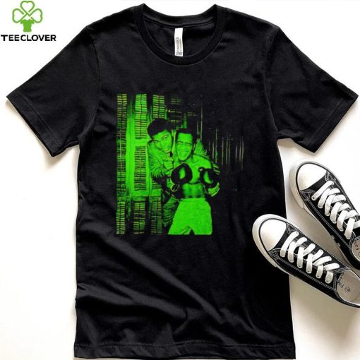 Muhammad Ali halfone photo shirt