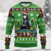 Green Star Wars Ugly Xmas Wool Knitted Sweater