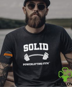 Muna Solid Powerlifting Gym Tee Shirt