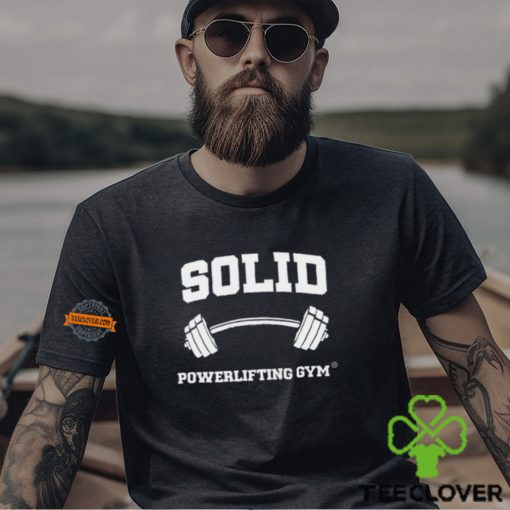 Muna Solid Powerlifting Gym Tee Shirt
