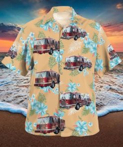 Munhall Pennsylvania Munhall Volunteer Fire Company No. 5 Hawaiian Shirt Copy Copy