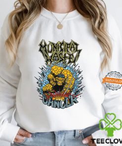 Municipal Waste Clobberin' Cancer T Shirt