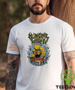 Municipal Waste Clobberin' Cancer T Shirt