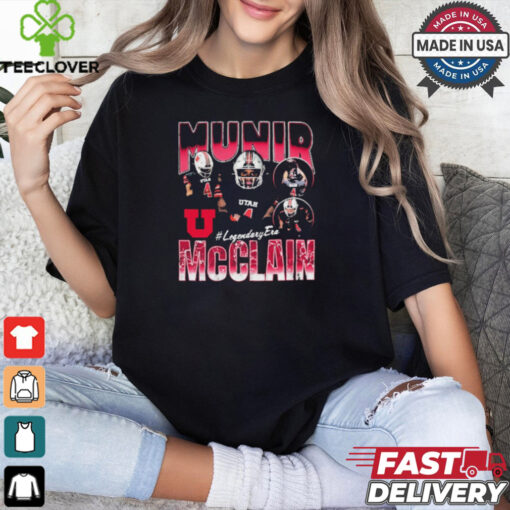 Munir McClain Utah Utes Legendary Era Graphic t hoodie, sweater, longsleeve, shirt v-neck, t-shirt