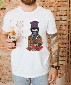 Muppet Christmas Carol Gonzo I am here to tell the story shirt