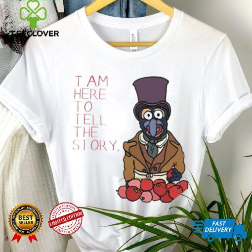 Muppet Christmas Carol Gonzo I am here to tell the story hoodie, sweater, longsleeve, shirt v-neck, t-shirt