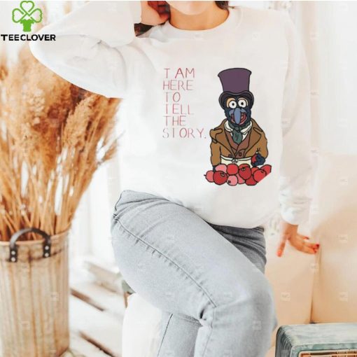 Muppet Christmas Carol Gonzo I am here to tell the story hoodie, sweater, longsleeve, shirt v-neck, t-shirt