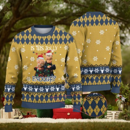 Muppets 3D All Over Printed Ugly Christmas Sweater Muppets Christmas Sweater Muppets Knitted Sweater Christmas Gifts