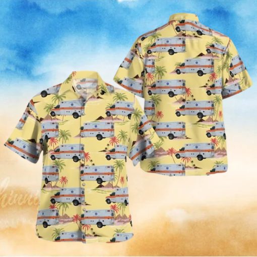 Murfreesboro Tennessee Rutherford County Ems Hawaiian Shirt