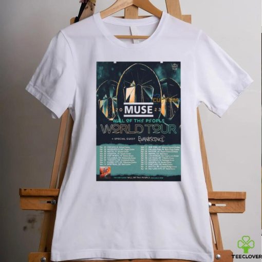 Muse World Tour 2023, Will Of The People New Album Poster Shirt