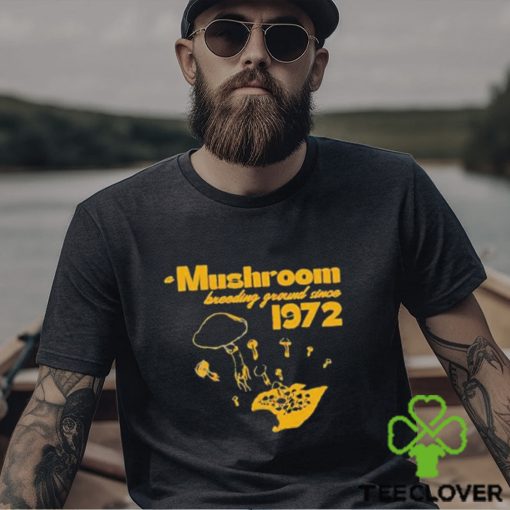 Mushroom 50th Anniversary Mushroom Breeding Ground Sine 1972 T hoodie, sweater, longsleeve, shirt v-neck, t-shirt