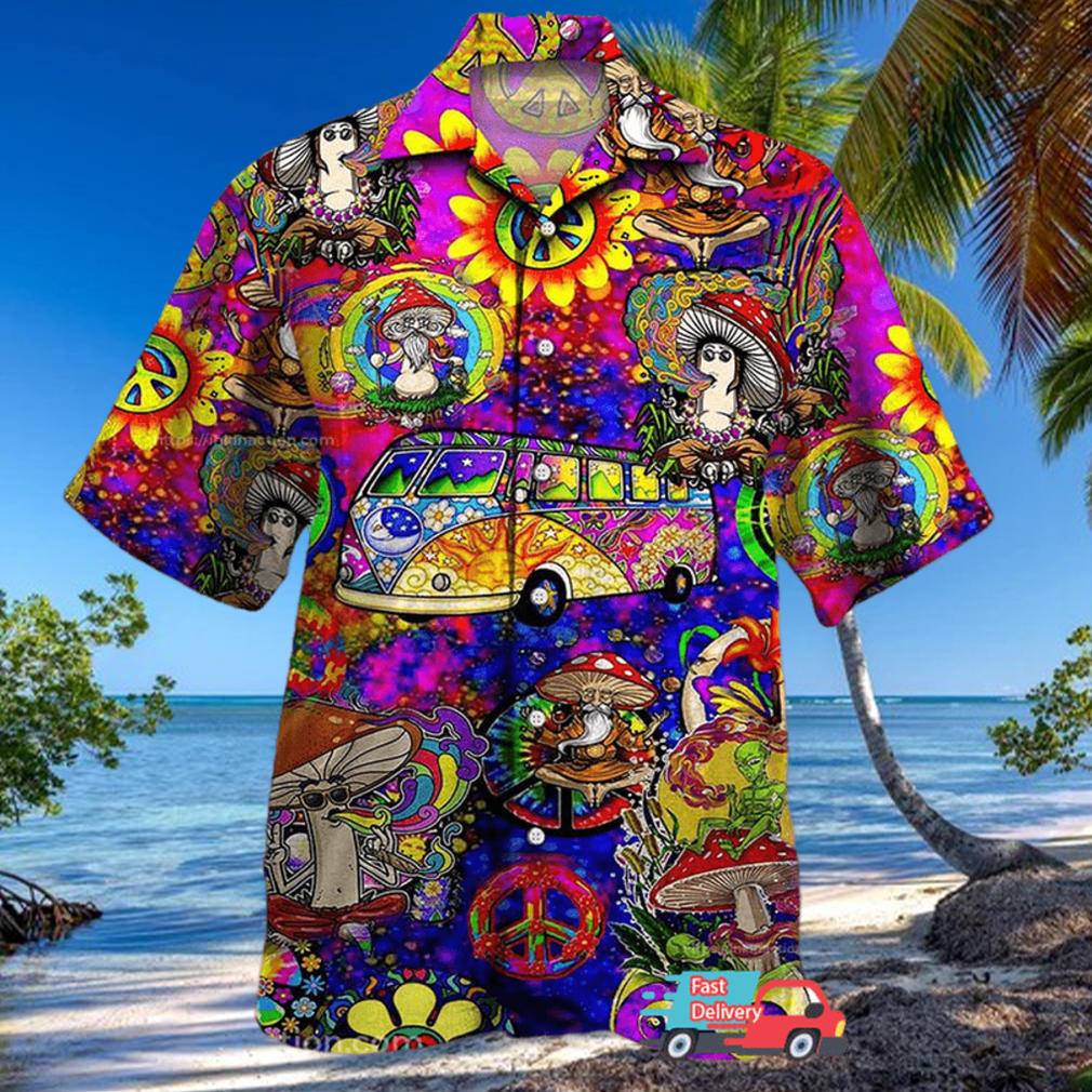 Mushroom Trippy Drawing Hawaiian Shirts Mushroom Trippy Drawing Hawaiian Shirts