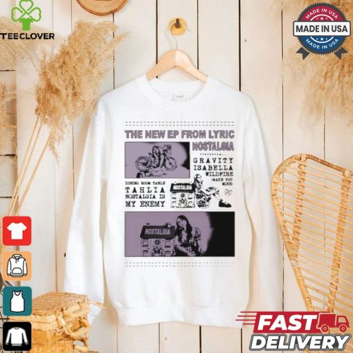 Music By Lyric Nostalgia Graphic T hoodie, sweater, longsleeve, shirt v-neck, t-shirt