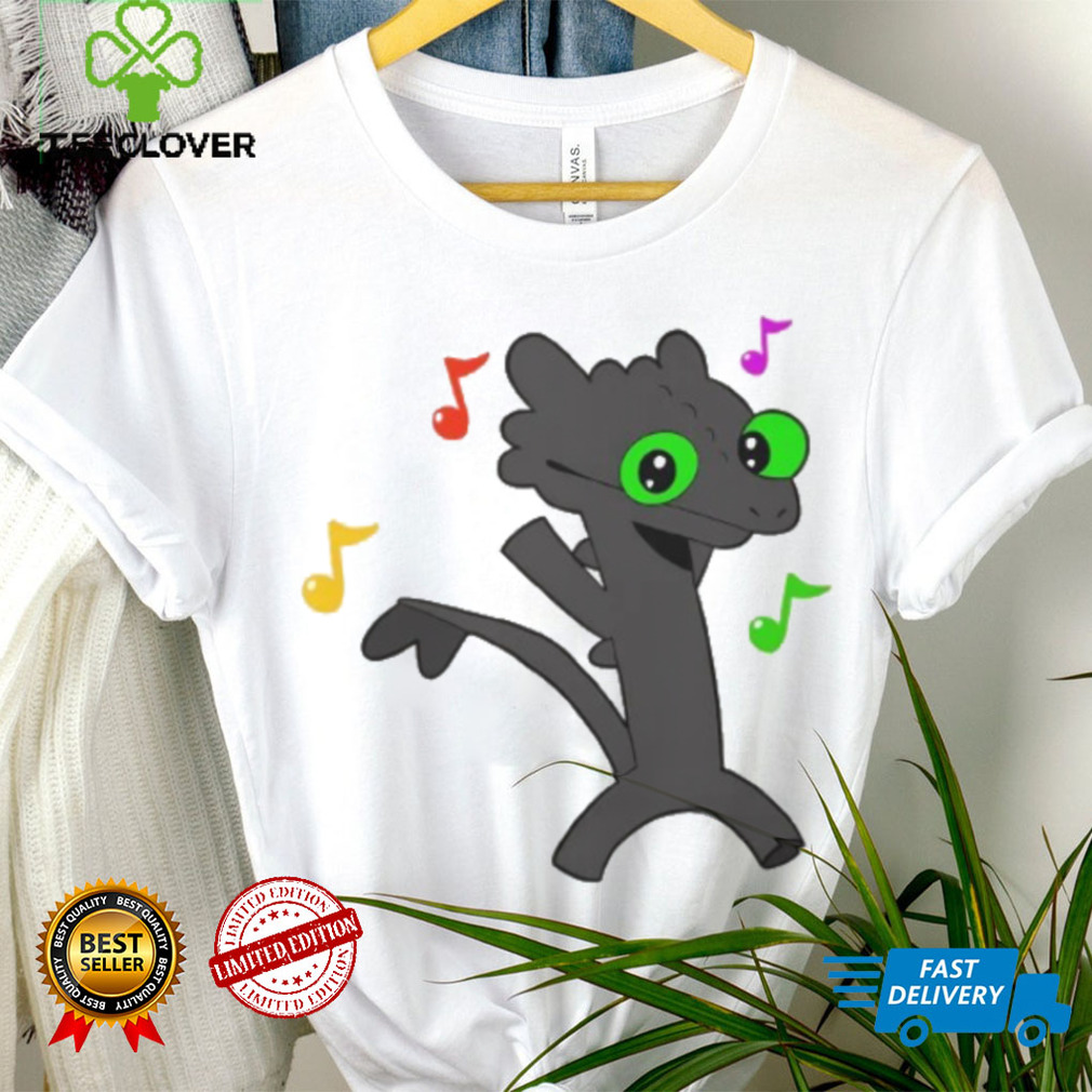 Music Dancing Toothless Essential T Shirt Music Dancing Toothless Essential T Shirt
