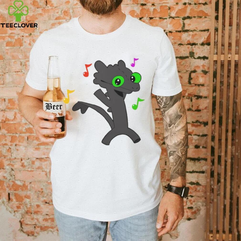 Music Dancing Toothless Essential T Shirt Music Dancing Toothless Essential T Shirt