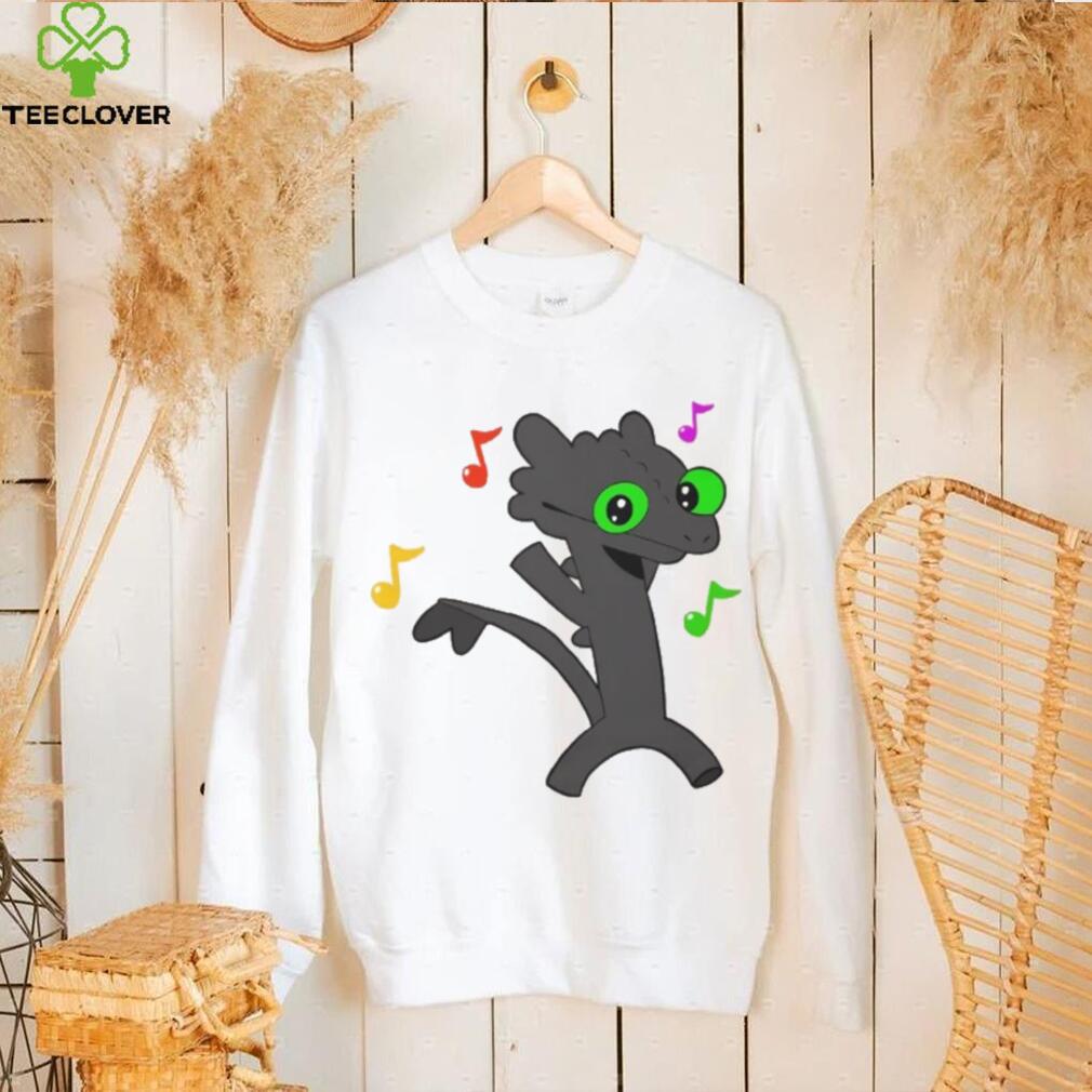 Music Dancing Toothless Essential T Shirt Music Dancing Toothless Essential T Shirt