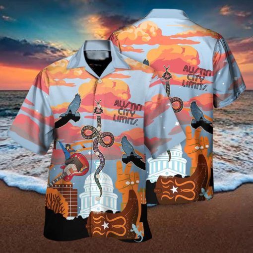 Music Event Austin City Limits Hawaiian Shirt Aloha Casual Shirt For Men And Women