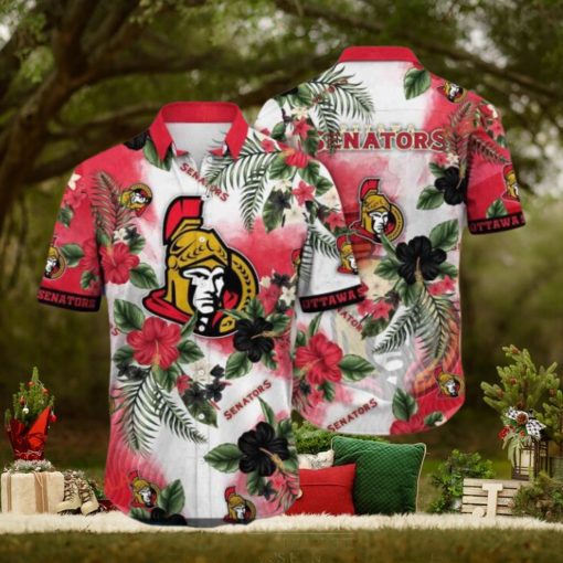 Music Festivals Time – Ottawa Senators NHL Hawaiian Aloha Shirt