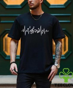 Music Notes Shirt Heartbeat Musician Tee Classic Unisex