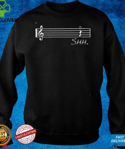 Music Shirt Shh Quarter Rest and Fermata Shirt