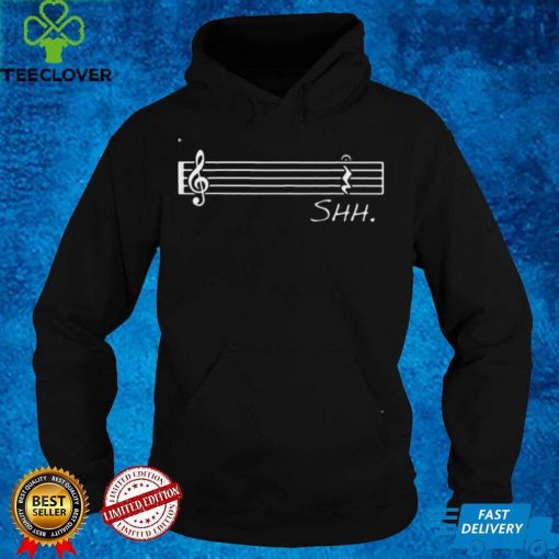 Music Shirt Shh Quarter Rest and Fermata Shirt