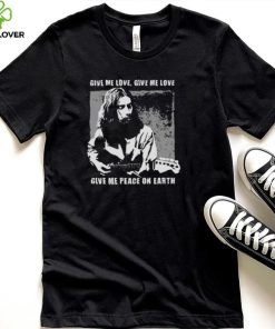 Music Singer 80s Give Me Love George Harrison shirt