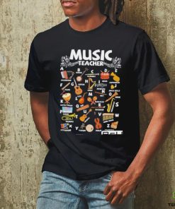 Music Teacher Alphabet Shirt 3 Music Teacher Alphabet Shirt